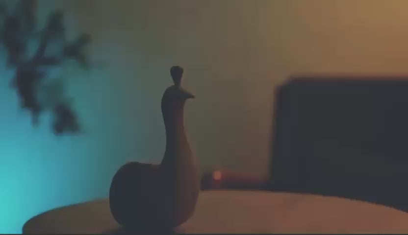 Peacock Projector Lamp
