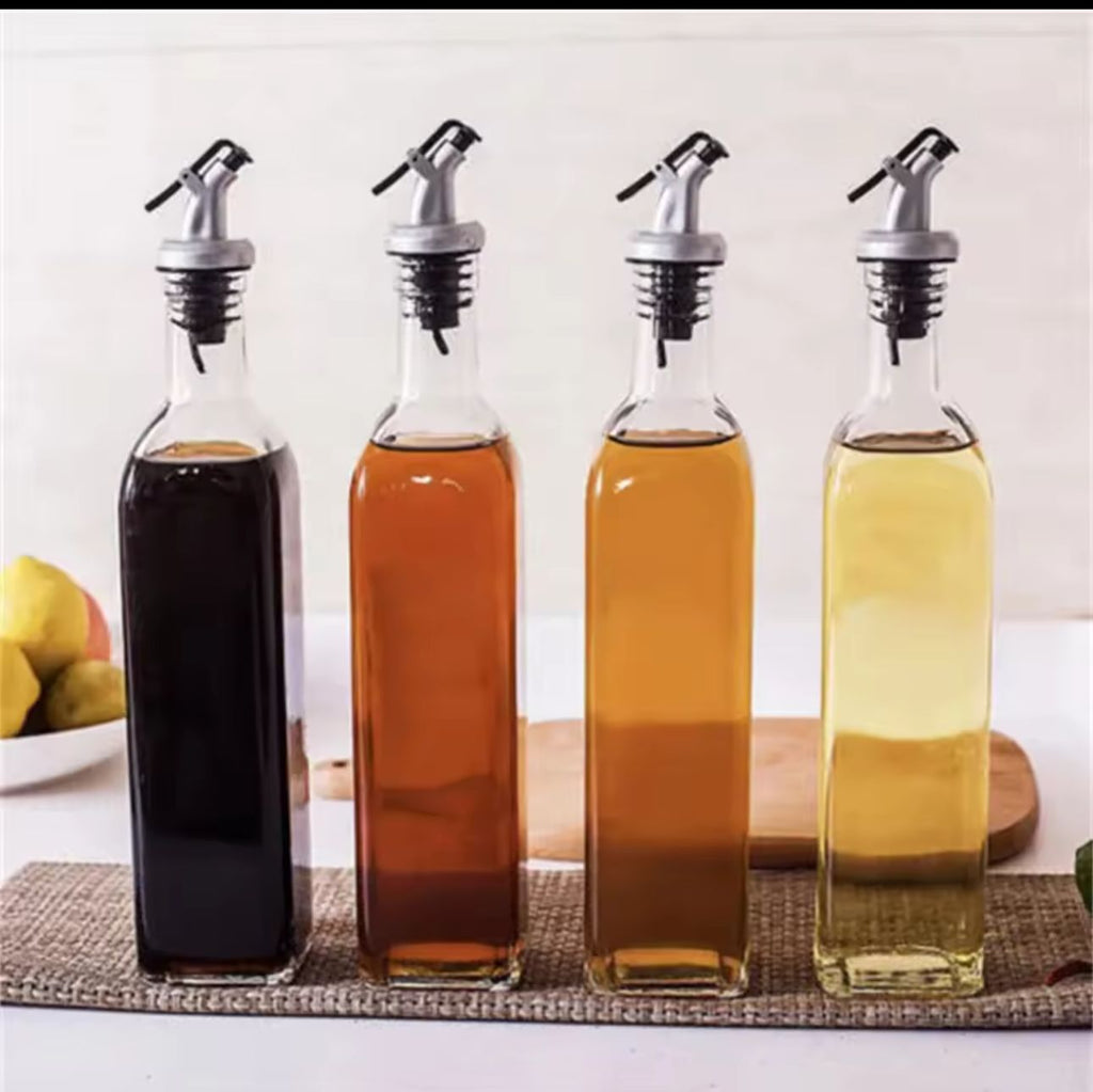 Kitchen Leakproof Oil Bottle Glass 500ml