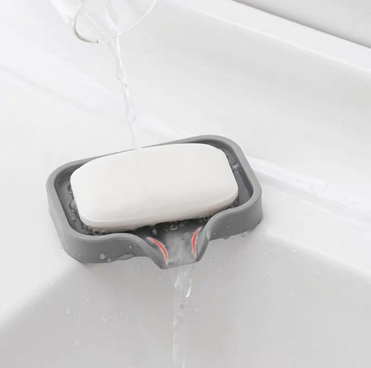 Silicone Draining Soap Tray